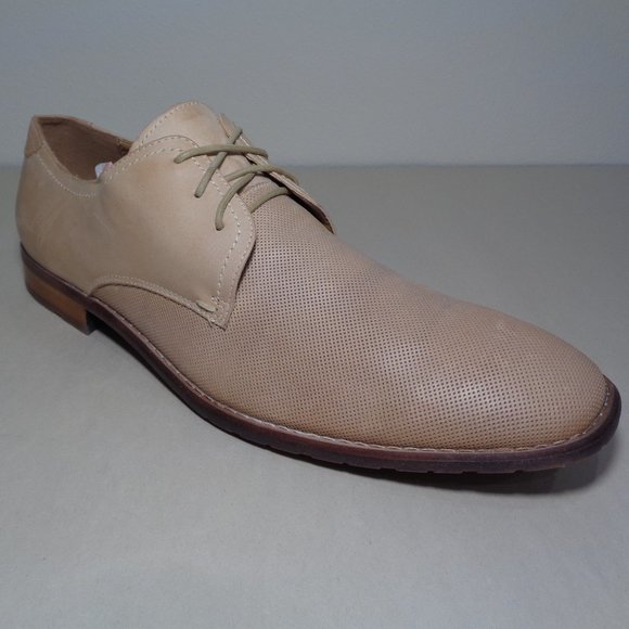 Steve Madden Size 11.5 M EBNERR Tan Leather Oxfords New Men\'s Shoes main image 10